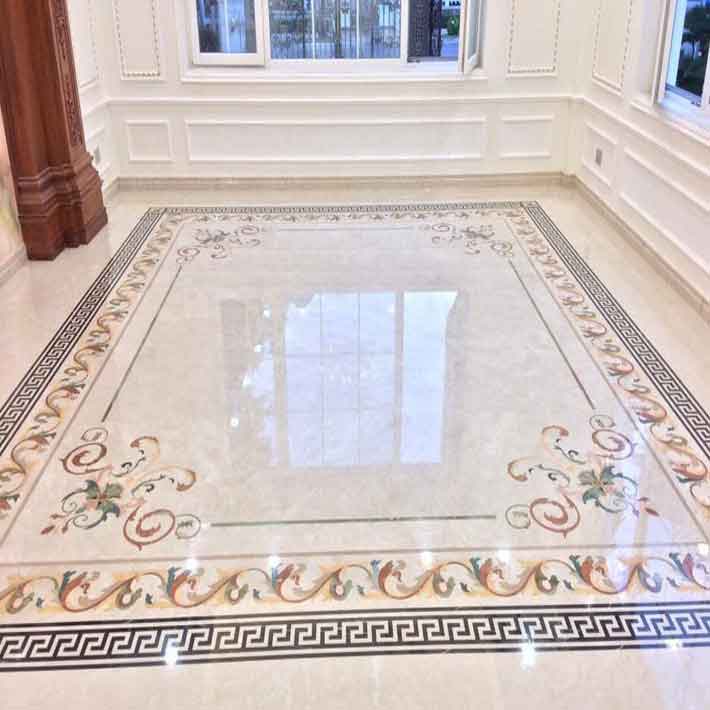 mẫu nền nhà dá marble hoa văn đep